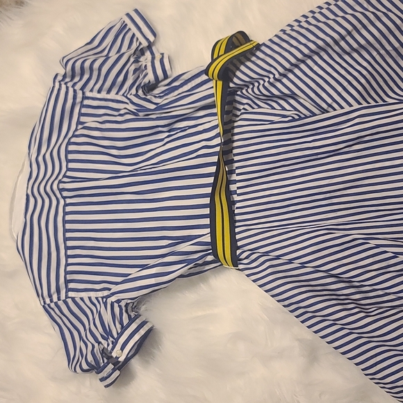Beautiful Ralph Polo Girl Shirtdress W/Belt Size 14 - Picture 7 of 8